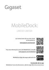 Gigaset MobileDock LM550 Instrucciones De Uso