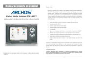 Archos PMA400 Manual De Usuario