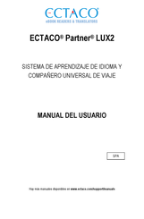 Ectaco Partner LUX2 Manual Del Usuario