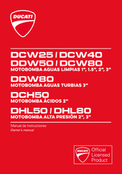 Ducati DCH50 Manual De Instrucciones