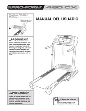 ICON IP PROFORM 480 CX Manual Del Usuario