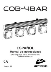 JB Systems Cob-4bar Manual De Instrucciones