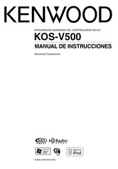 Kenwood KOS-V500 Manual De Instrucciones