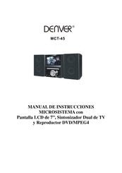 Denver MCT-45 Manual De Instrucciones