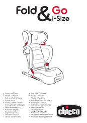 Chicco fold & go i-Size Instrucciones De Uso