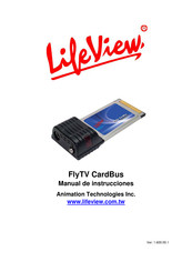 LifeView FlyTV CardBus Manual De Instrucciones