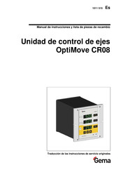 Gema OptiMove CR08 Manual De Instrucciones