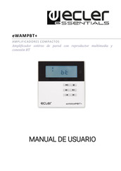 Ecler essentials eWAMPBT+ Manual De Usuario