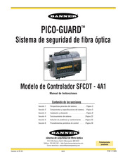 Banner PICO-GUARD SFCDT-4A1 Manual De Instrucciones