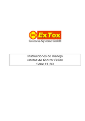 ExTox ET-8D Serie Instrucciones De Manejo