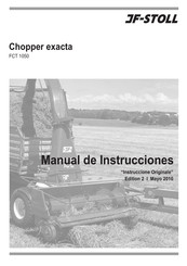 JF-Stoll FCT 1050 Manual De Instrucciones