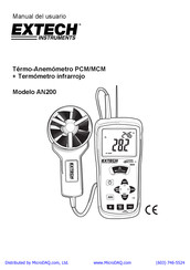 Extech Instruments AN200 Manual Del Usuario