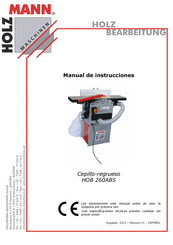 Holzmann Maschinen HOB 260ABS Manual De Instrucciones