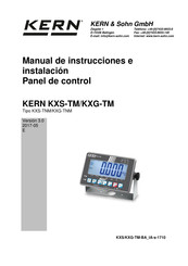 KERN KXG-TNM Manual De Instrucciones