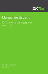 ZKTeco ZKX 5030C Manual De Usuario