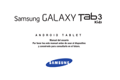 Samsung Galaxy Tab 3 Manual Del Usuario