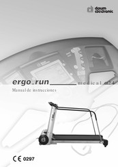 Daum electronic ergo run medical a24 Manual De Instrucciones