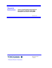 YOKOGAWA DAQSTATION DX230 Manual De Instrucciones