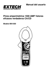 Extech Instruments MA1500 Manual Del Usuario