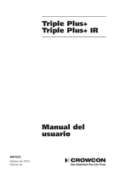 Crowcon Triple Plus+ IR Manual Del Usuario