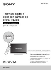 Sony BRAVIA XBR-84X900 Manual De Instrucciones