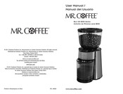 Mr Coffee Burr Mill BMH Serie Manual Del Usuario