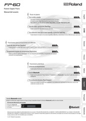 Roland FP-60 Manual Del Usuario