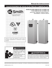 AO Smith DRE-120 Manual De Instrucciones