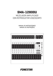 FONESTAR SMA-12800U Manual De Instrucciones