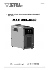 Stel MAX 403 Manual De Instrucciones