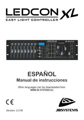 JB Systems ledcon XL Manual De Instrucciones