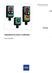 Stahl ConSig 8040 Serie Manual De Instrucciones