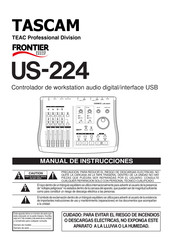 Teac TASCAM  US-224 Manual De Instrucciones