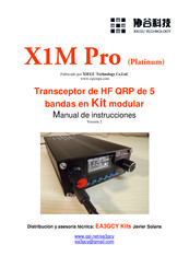 XIEGU X1M Pro Manual De Instrucciones