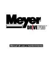 Meyer DRIVE PRO Manual De Uso Y Mantenimiento