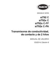 Hach si792x C-FF Manual De Usuario
