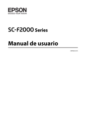 Epson SC-F2000 Series Manual De Usuario