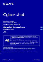 Sony Cyber-shot DSC-S700 Manual De Instrucciones