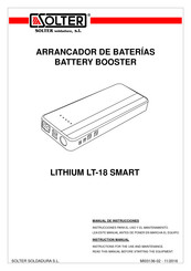 Solter LITHIUM LT-18 SMART Manual De Instrucciones