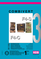 Keb COMBIVERT F4-S Serie Manual De Instrucciones