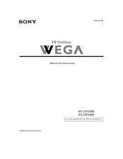 Sony Wega Manual De Instrucciones