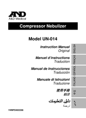 A&D Medical UN-014 Manual De Instrucciones