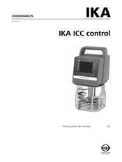 IKA ICC control Instrucciones De Manejo