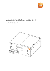 testo NanoMet3 Manual De Usuario