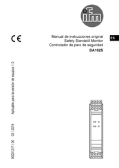 IFM DA102S Manual De Instrucciones