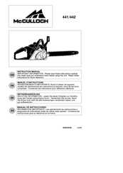 McCulloch 441 Manual De Instrucciones