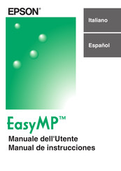 Epson EasyMP Manual De Instrucciones