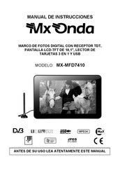 Mx Onda MX-MFD7410 Manual De Instrucciones