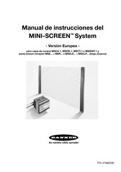 Banner MINI-SCREEN Manual De Instrucciones