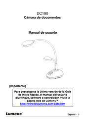 Lumens DC190 Manual De Usuario